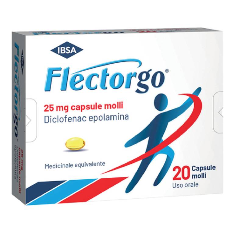 FLECTORGO*20CPS 25MG