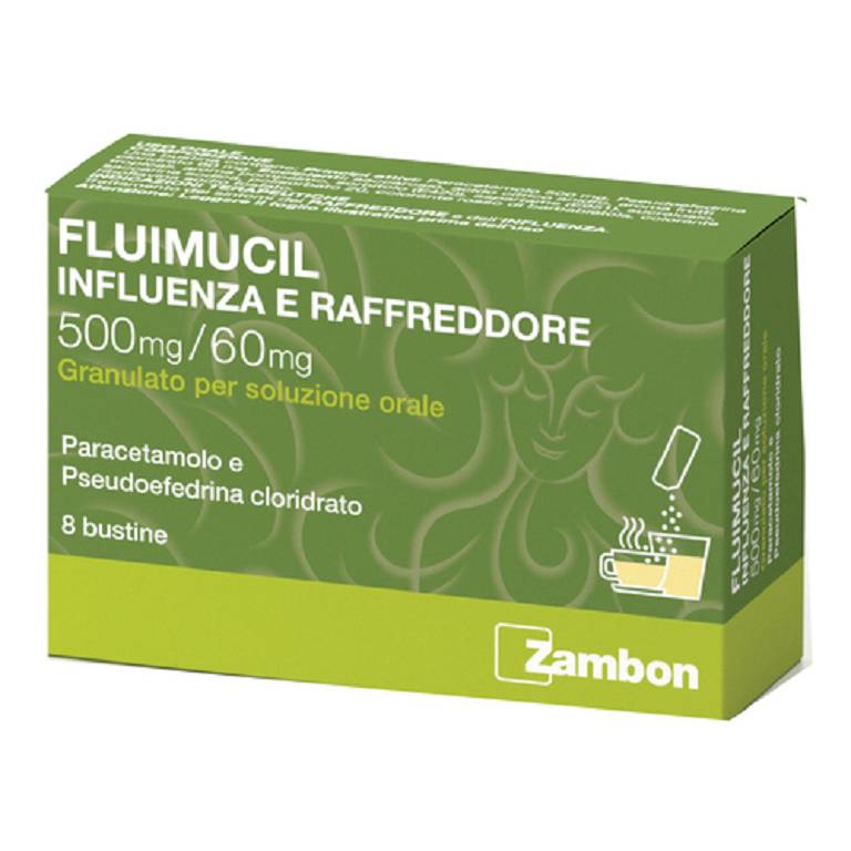 FLUIMUCIL INFLUENZA RAFFR*8BST