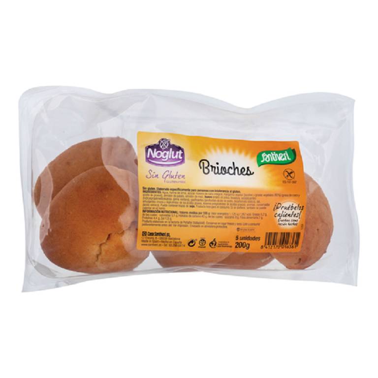 NOGLUT BRIOCHES 200G