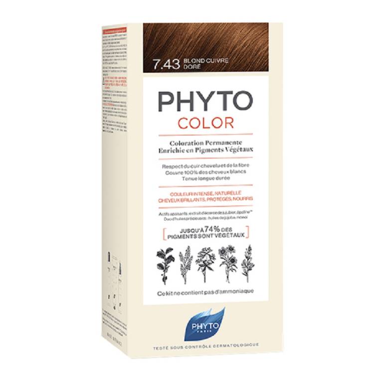 PHYTOCOLOR 7,43 BIONDO RAM DOR